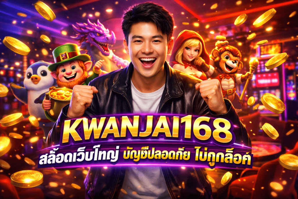 KWANJAI168 สล็อตเว็บใหญ่ บัญชีปลอดภัย ไม่ถูกล็อค