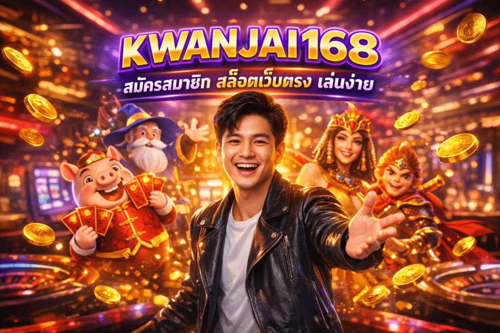 KWANJAI168 สมัครสมาชิก สล็อตเว็บตรง เล่นง่าย